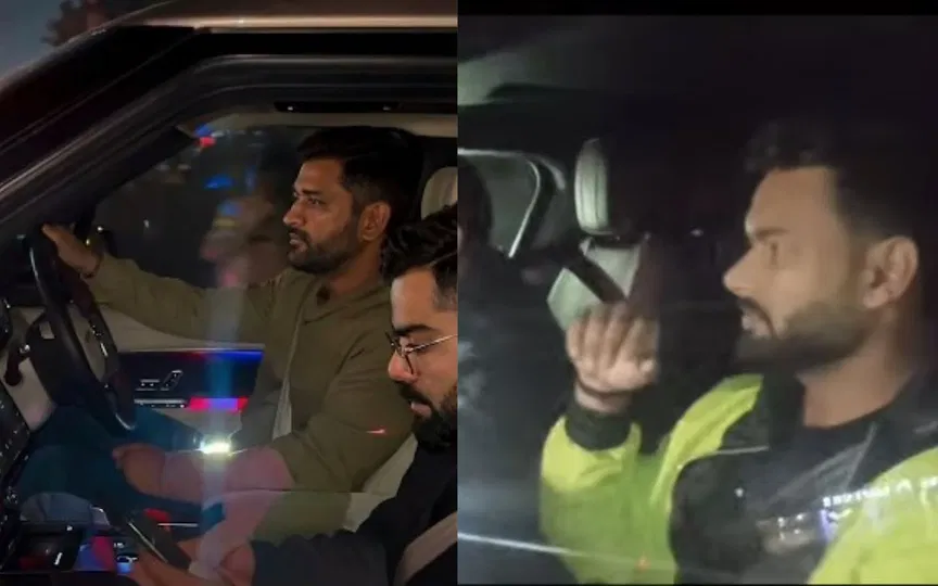 MS Dhoni drops Virat Kohli home in personal car after heartwarming reunion at Ranchi